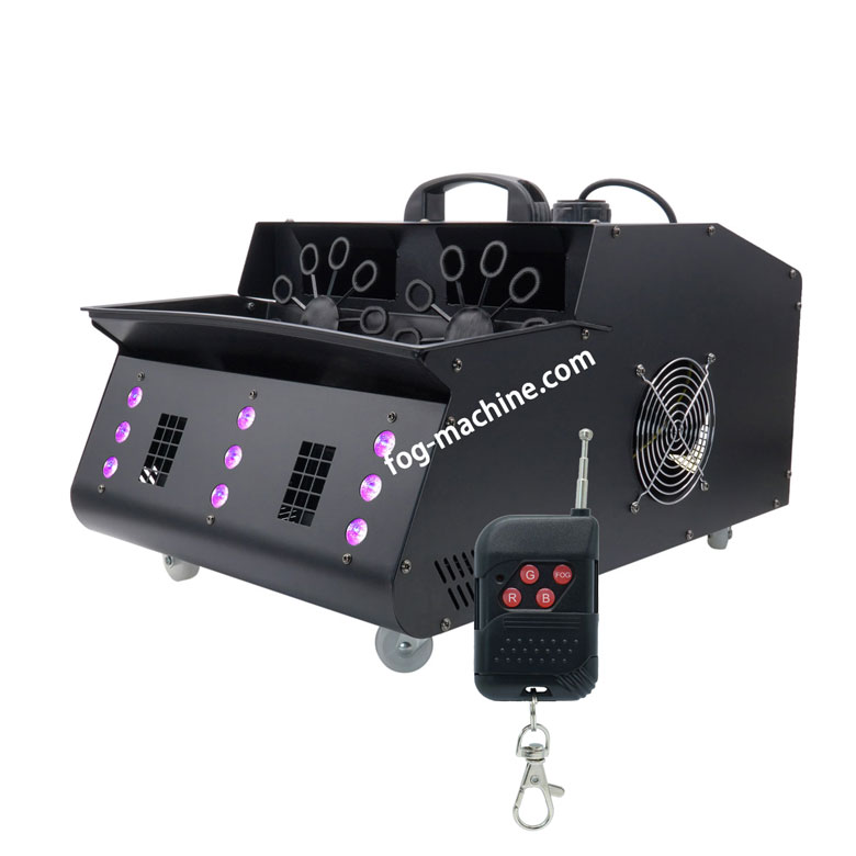 B05 LED 双轮烟泡机 LED烟雾泡泡一体机